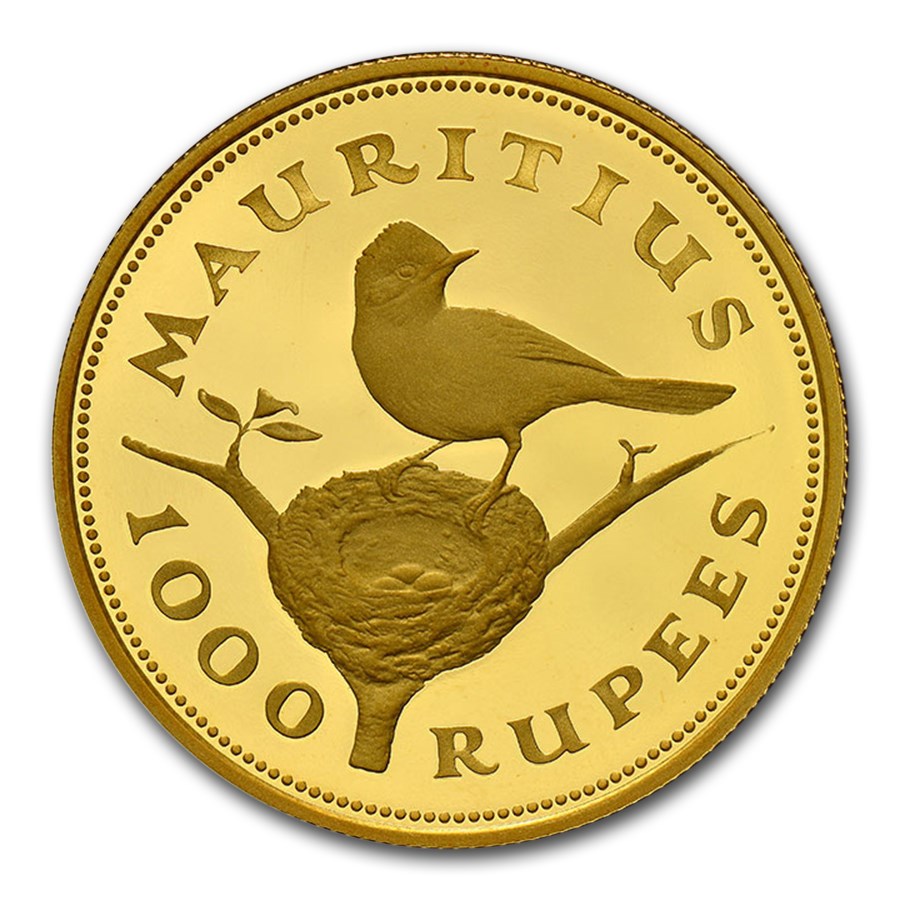 Buy 1975 Mauritius Gold 1000 Rupees PF69 NGC (UCAM) Online Gold